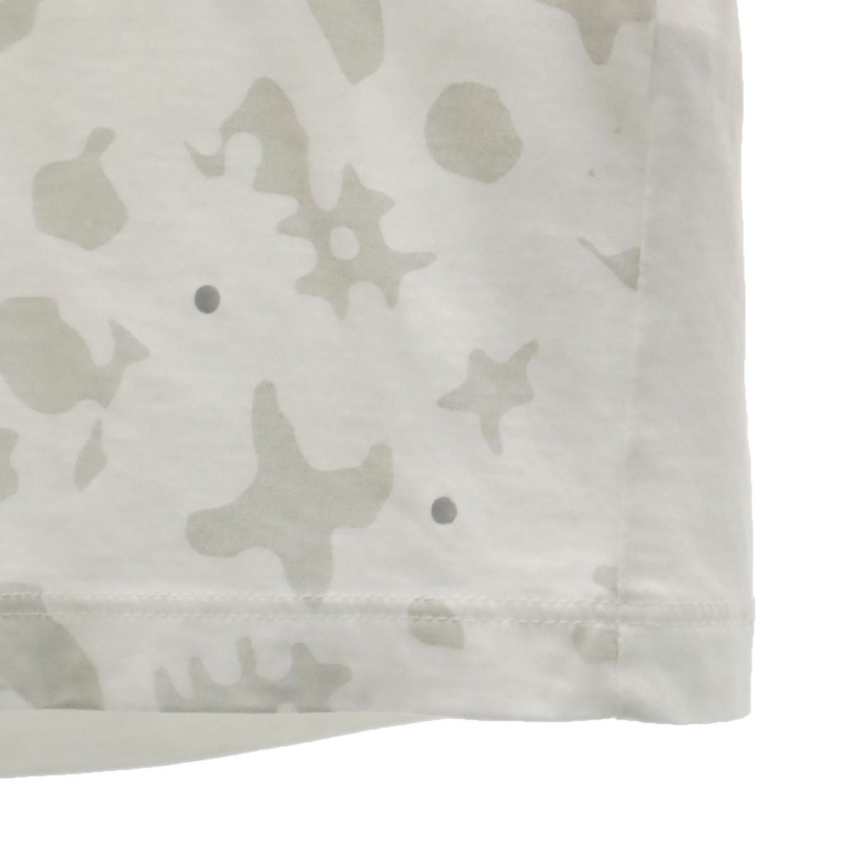 ARMANI EXCHANGE アルマーニエクスチェンジ プリント 半袖 Vネック Tシャツ XS ホワイト メンズ