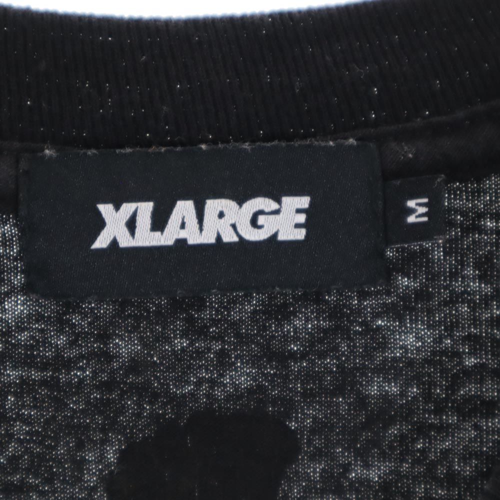 XLARGE エクストララージ プリント 半袖 Tシャツ M ブラック メンズ