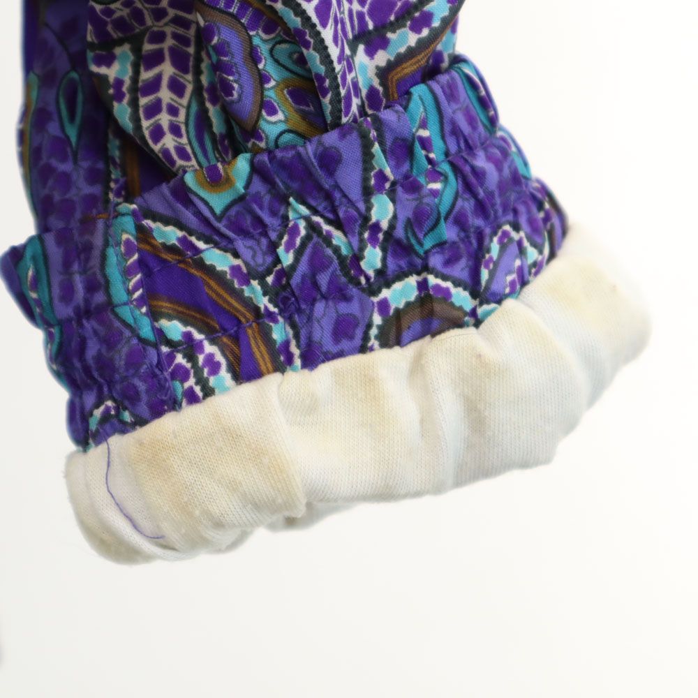 NORTHERN CLIMATE 90s オールド 総柄 ナイロンジャケット M パープル系 メンズ