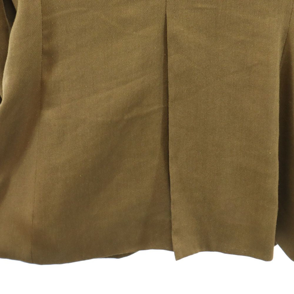 ポールスミス リネンブレンド テーラードジャケット 40 ブラウン系 Paul Smith WOMEN レディース