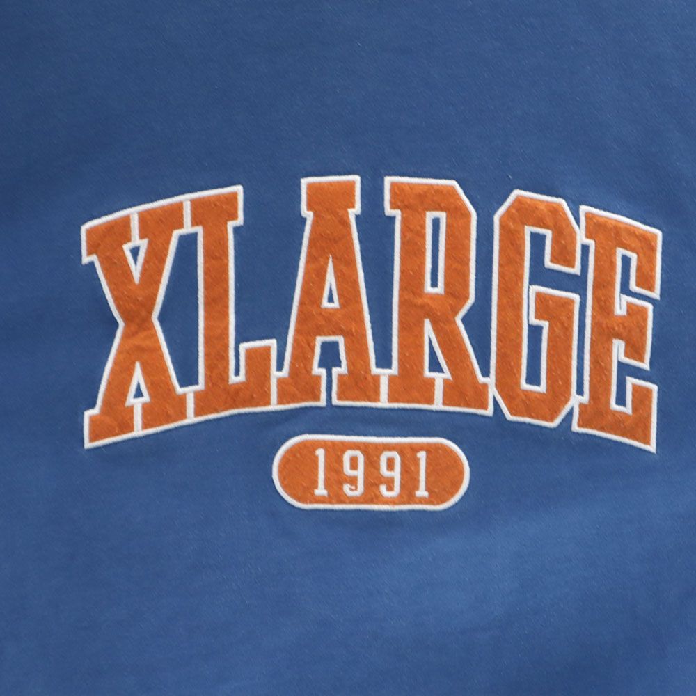 XLARGE エクストララージ 長袖 スウェット トレーナー M 青系 メンズ