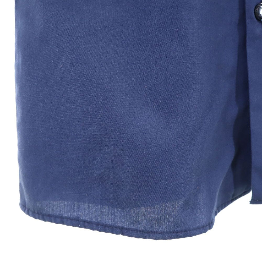 BOY SCOUTS OF AMERICA ボーイスカウト 80s USA製 ヴィンテージ 半袖 アメリカ連盟 ワークシャツ LG(14-16) ネイビー キッズ