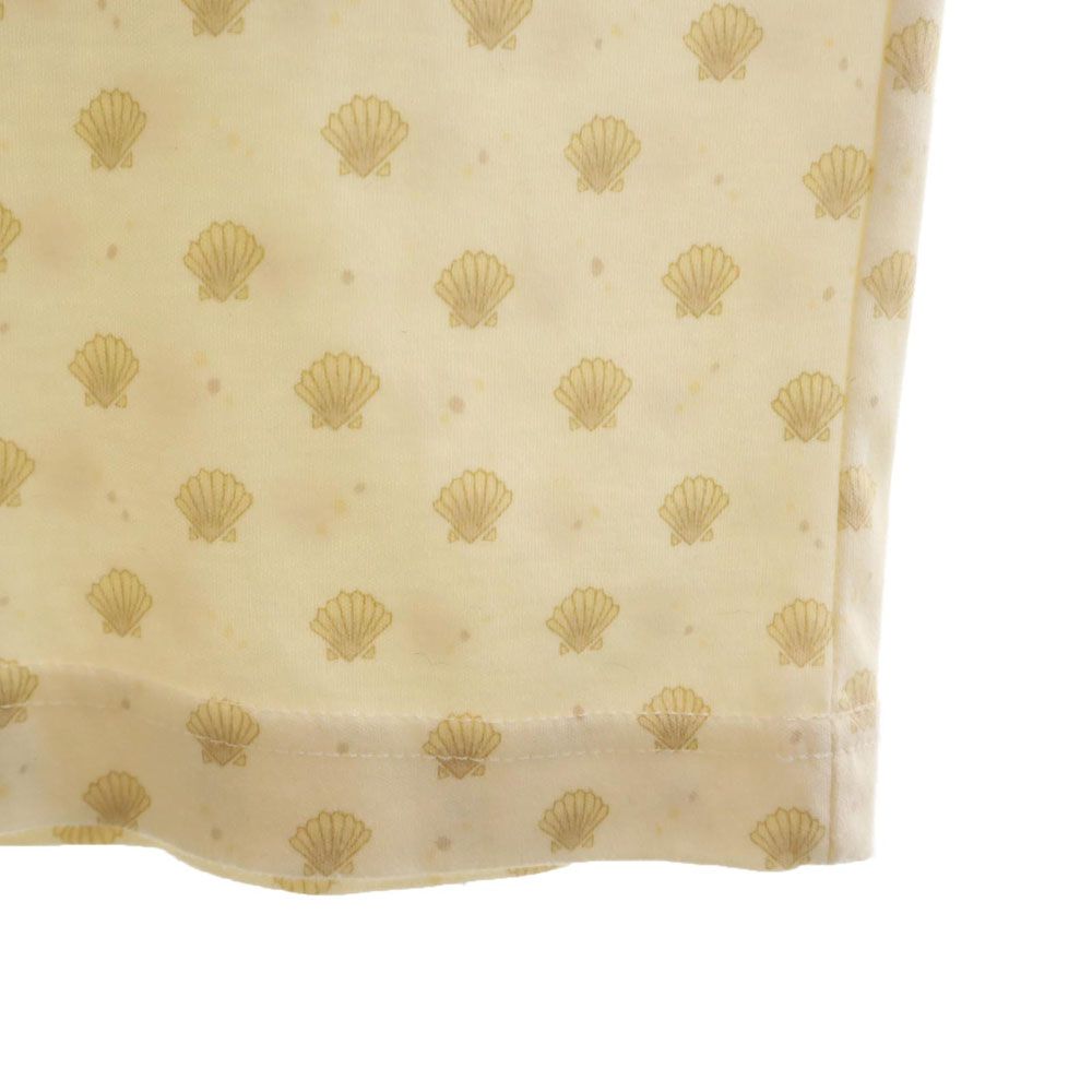 アイゾッド オールド 総柄 半袖 ポロシャツ M ベージュ系 IZOD レディース