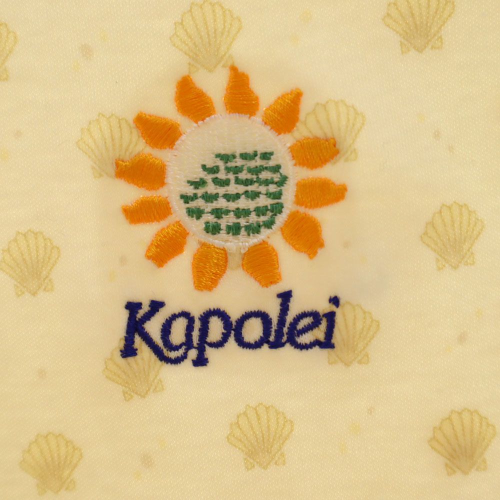 アイゾッド オールド 総柄 半袖 ポロシャツ M ベージュ系 IZOD レディース