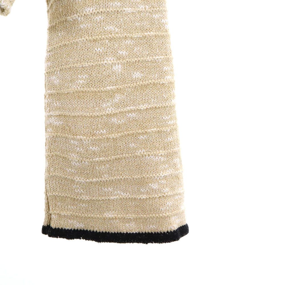 未使用 PUBLIC TOKYO パブリックトウキョウ 日本製 NIIGATA 長袖 セーター FREE ベージュ系 スラブ ニット タグ付き レディース