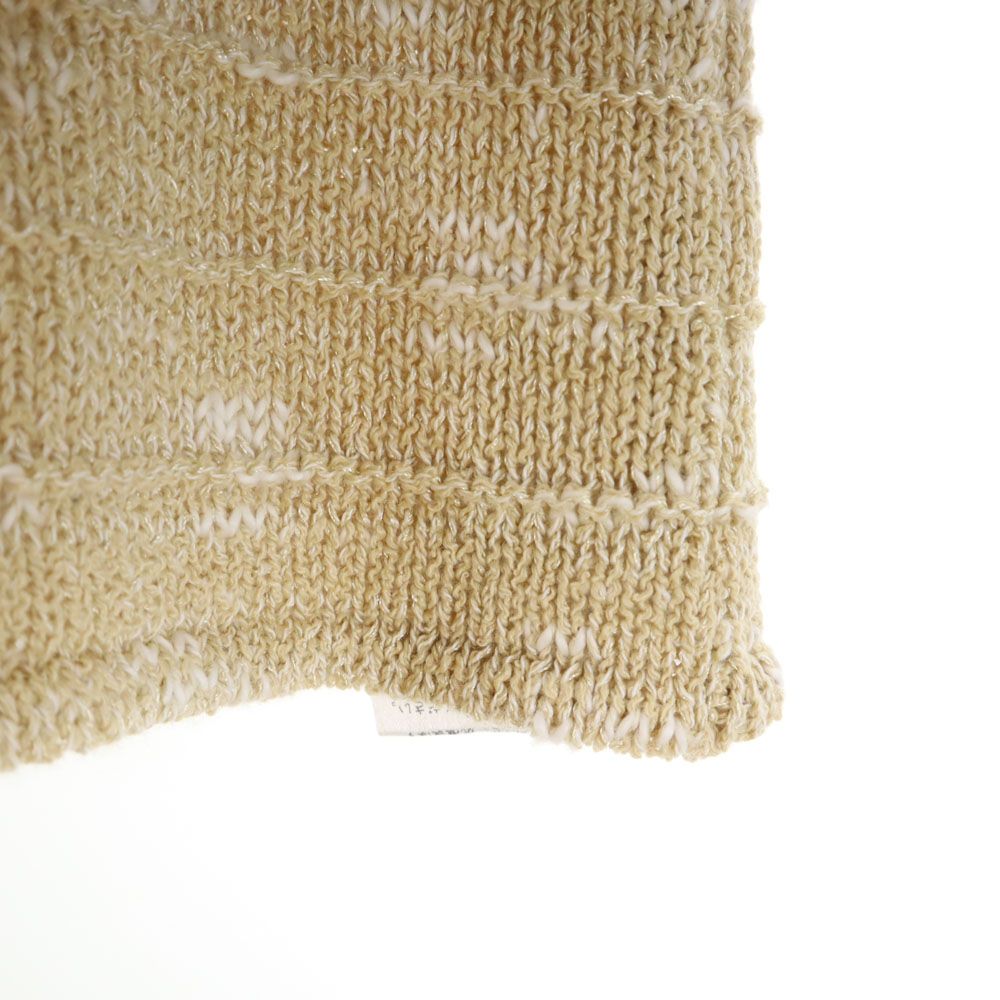 未使用 PUBLIC TOKYO パブリックトウキョウ 日本製 NIIGATA 長袖 セーター FREE ベージュ系 スラブ ニット タグ付き レディース