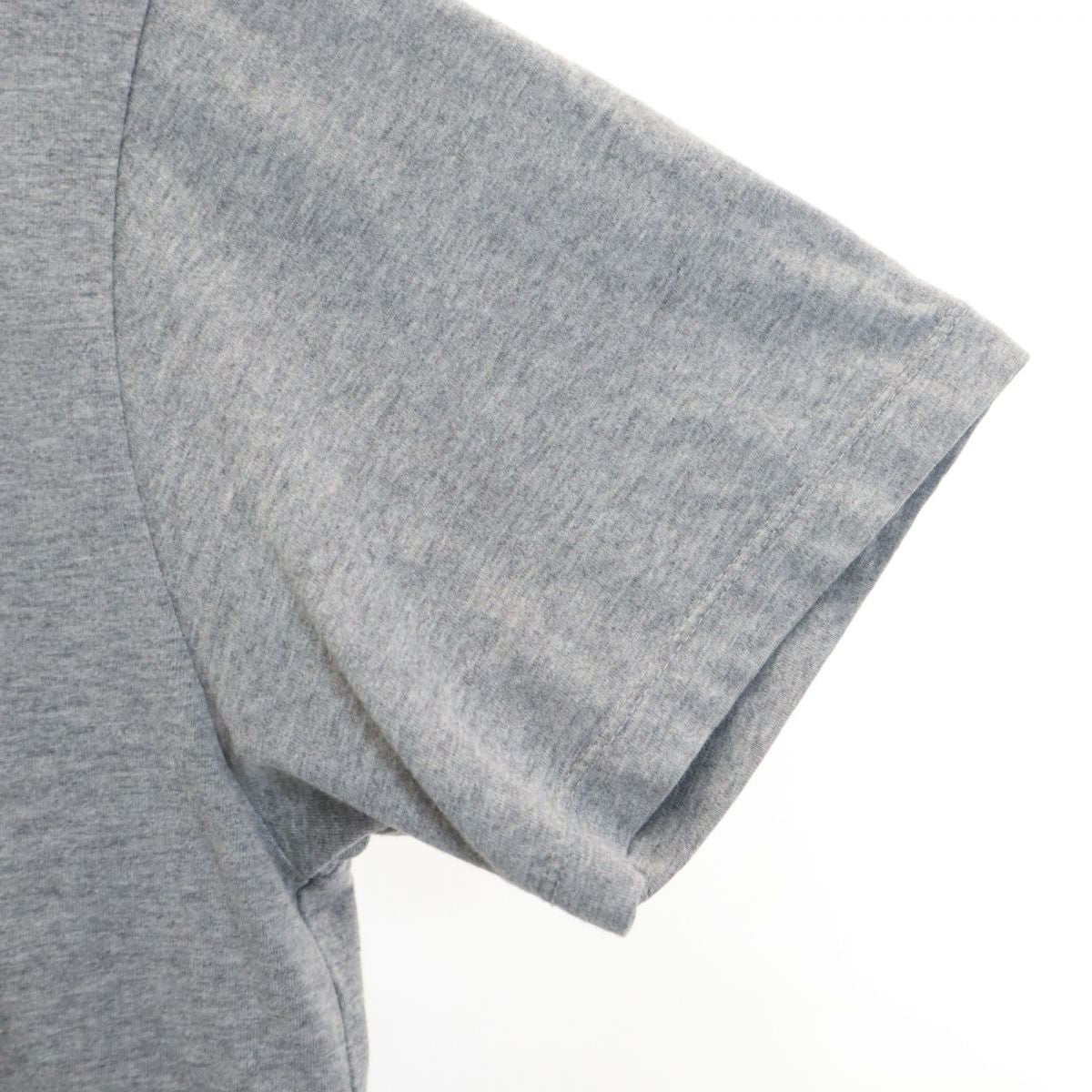 MAISON KITSUNE メゾンキツネ プリント 半袖 Tシャツ XS グレー メンズ