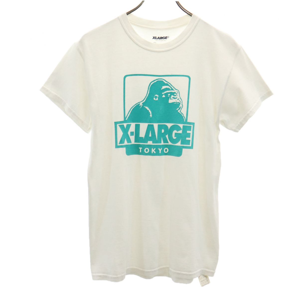XLARGE エクストララージ 半袖 Tシャツ S ホワイト ロゴ メンズ