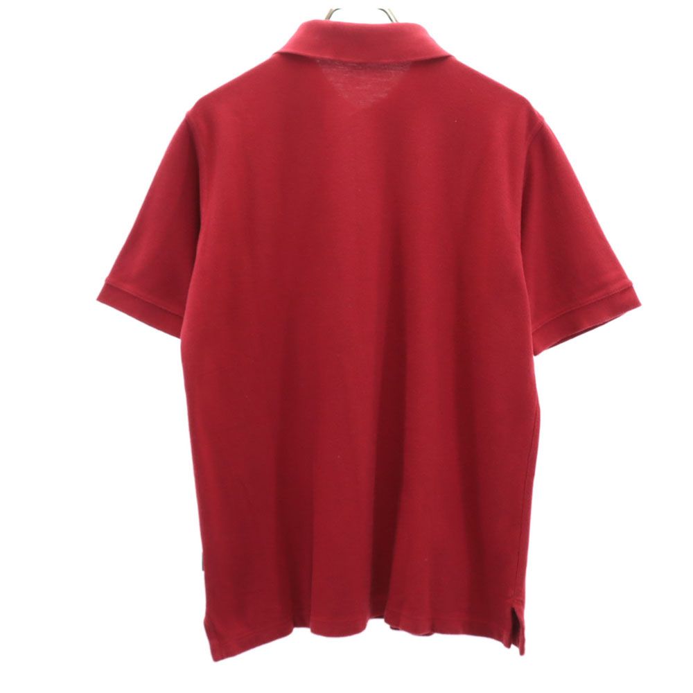 Paul Smith JEANS ポールスミスジーンズ 半袖 ポロシャツ S レッド 鹿の子 メンズ