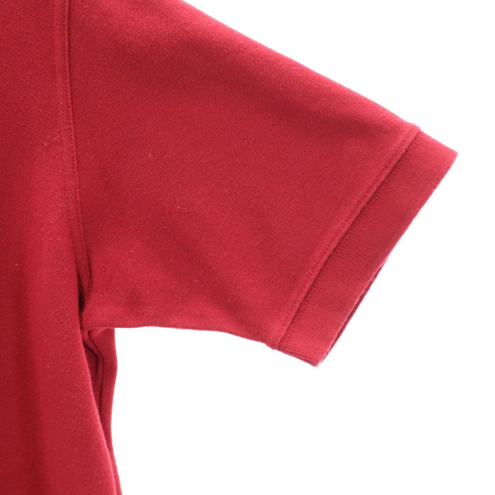 Paul Smith JEANS ポールスミスジーンズ 半袖 ポロシャツ S レッド 鹿の子 メンズ