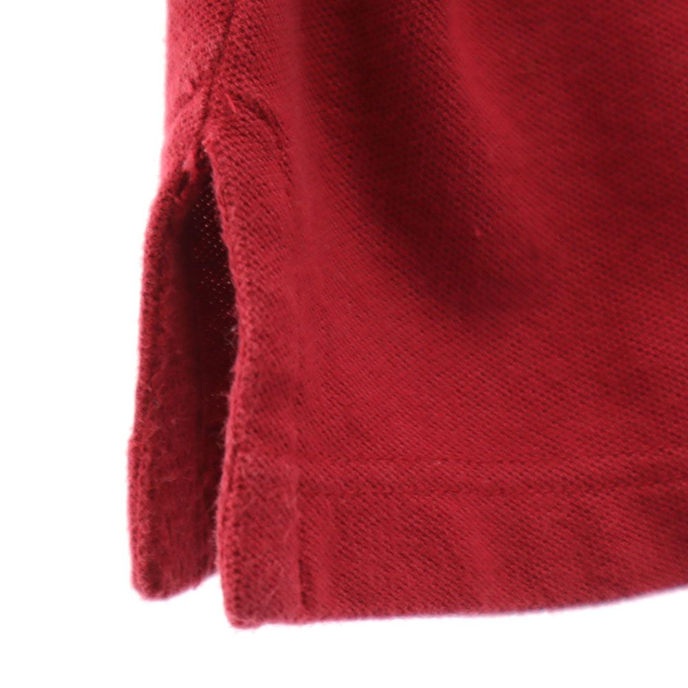 Paul Smith JEANS ポールスミスジーンズ 半袖 ポロシャツ S レッド 鹿の子 メンズ