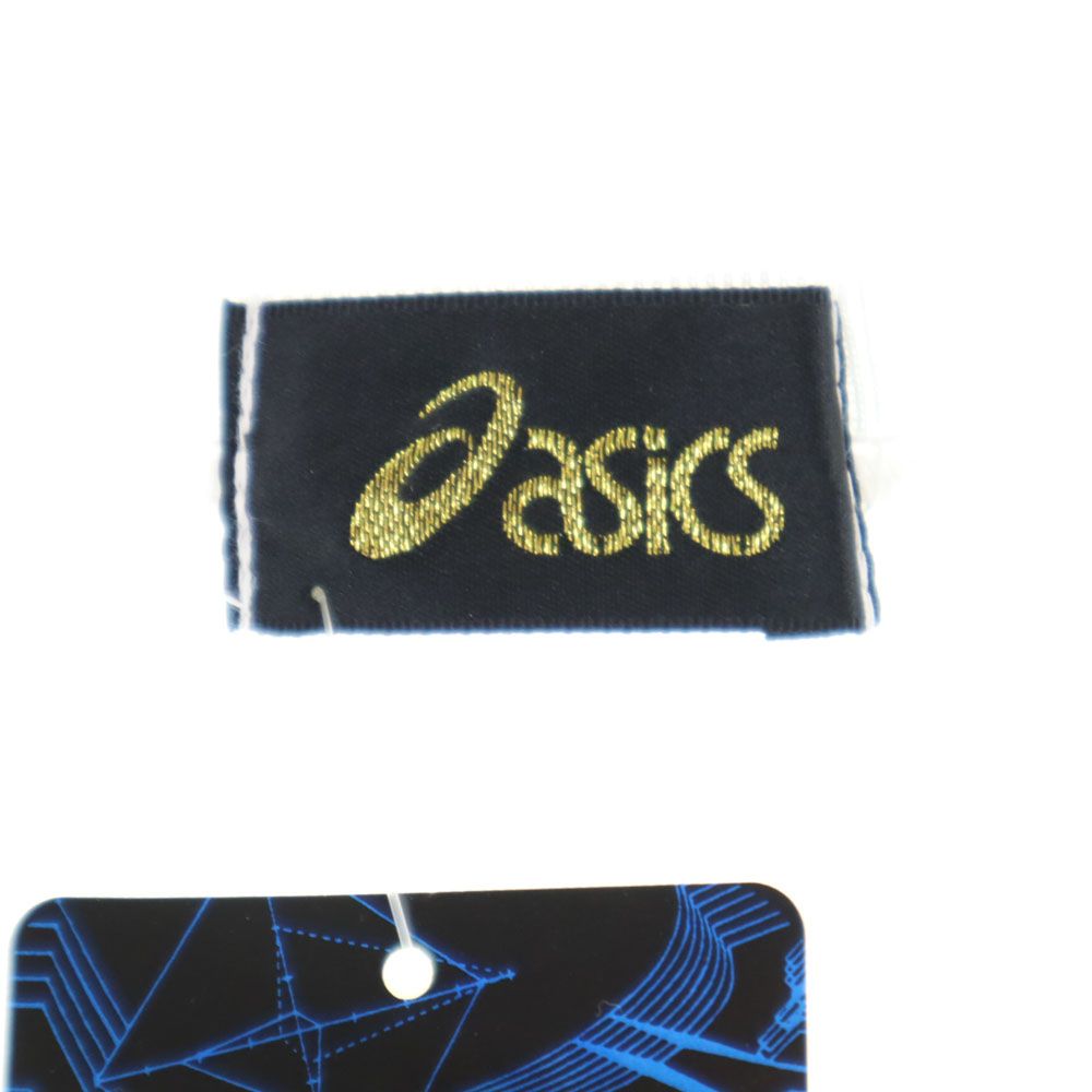 asics アシックス 日本製 半袖 Tシャツ o ホワイト タグ付き メンズ