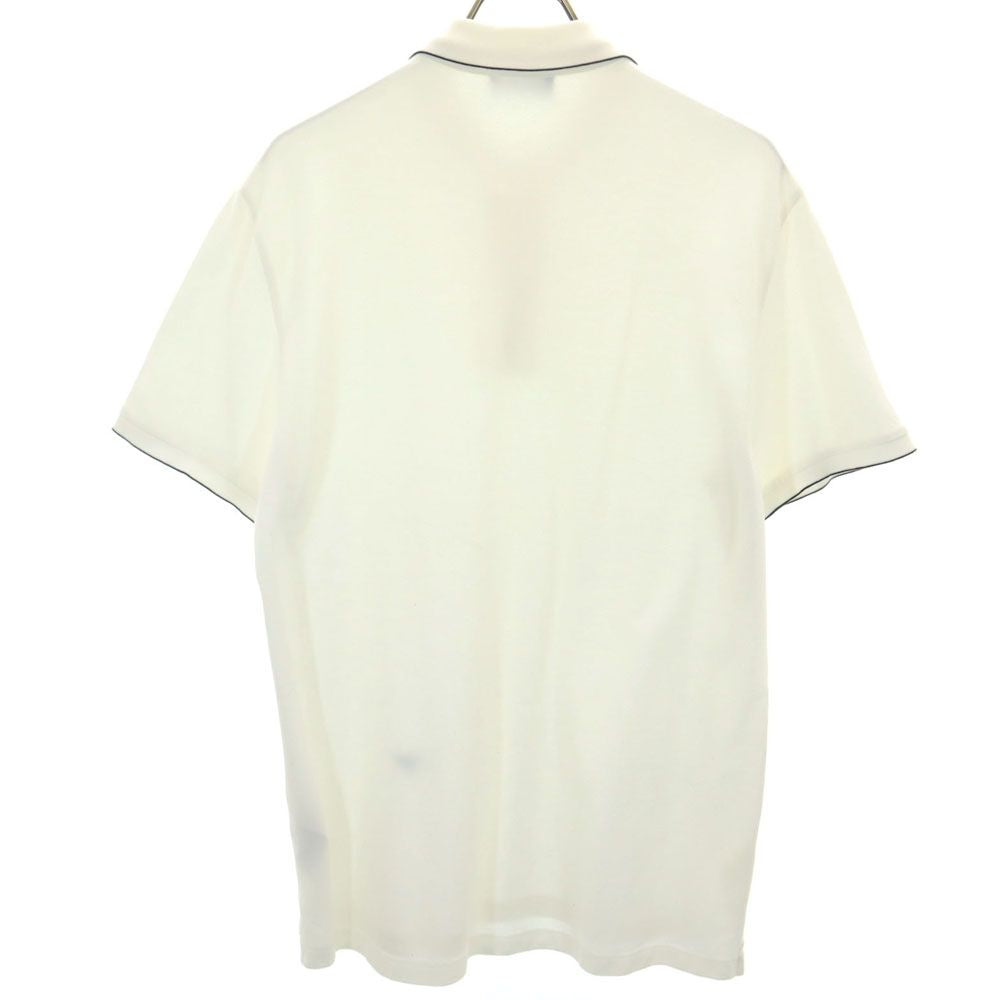 Emporio Armani エンポリオアルマーニ 半袖 ポロシャツ L 白 鹿の子地 メンズ