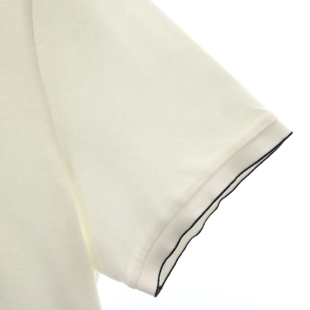 Emporio Armani エンポリオアルマーニ 半袖 ポロシャツ L 白 鹿の子地 メンズ