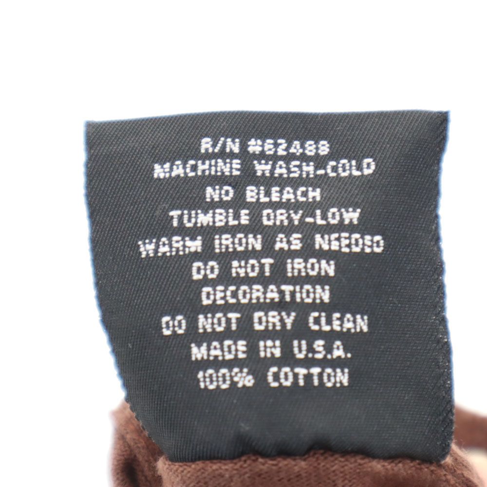 PIPELINE パイプライン 90s USA製 オールド 半袖 Tシャツ L ブラウン メンズ