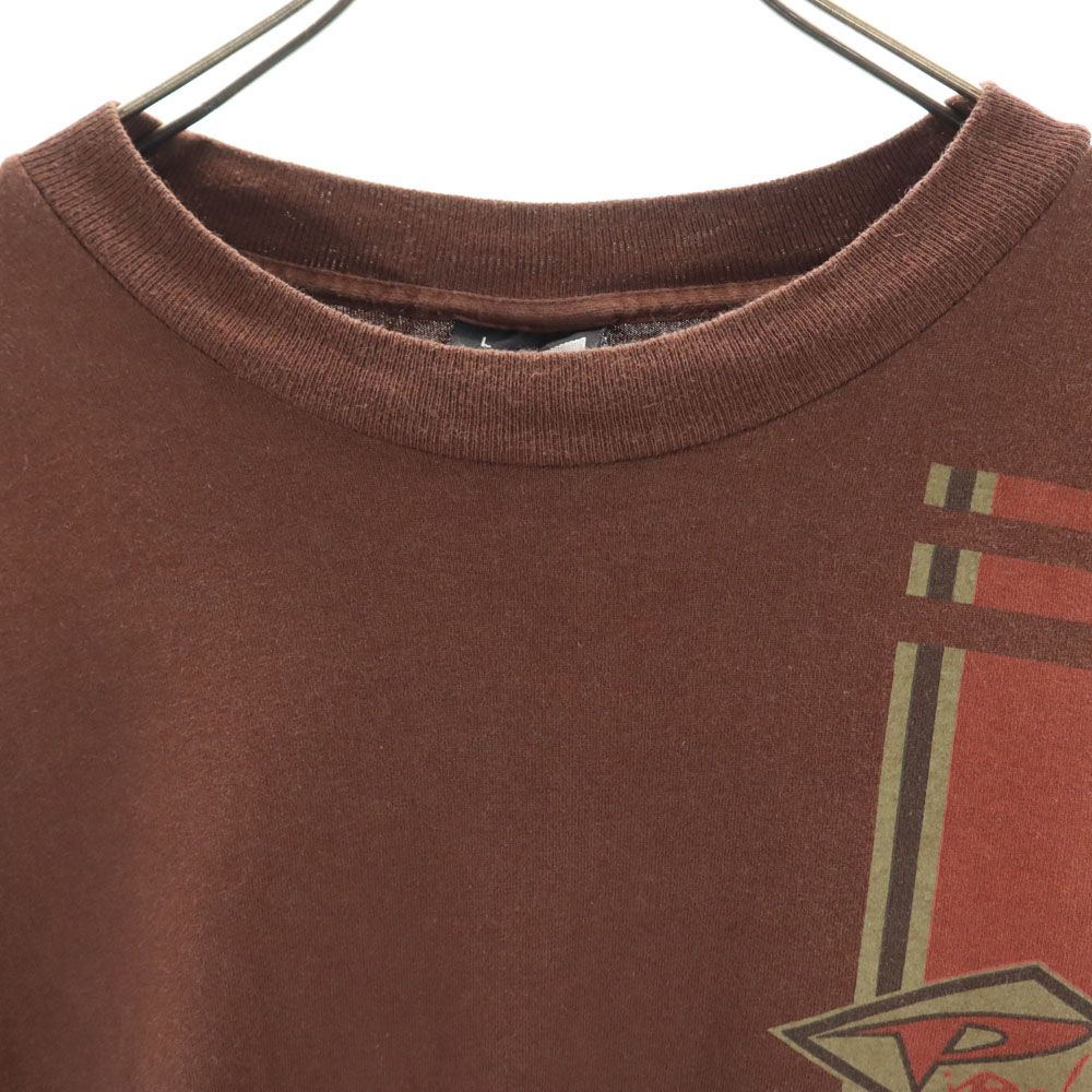 PIPELINE パイプライン 90s USA製 オールド 半袖 Tシャツ L ブラウン メンズ
