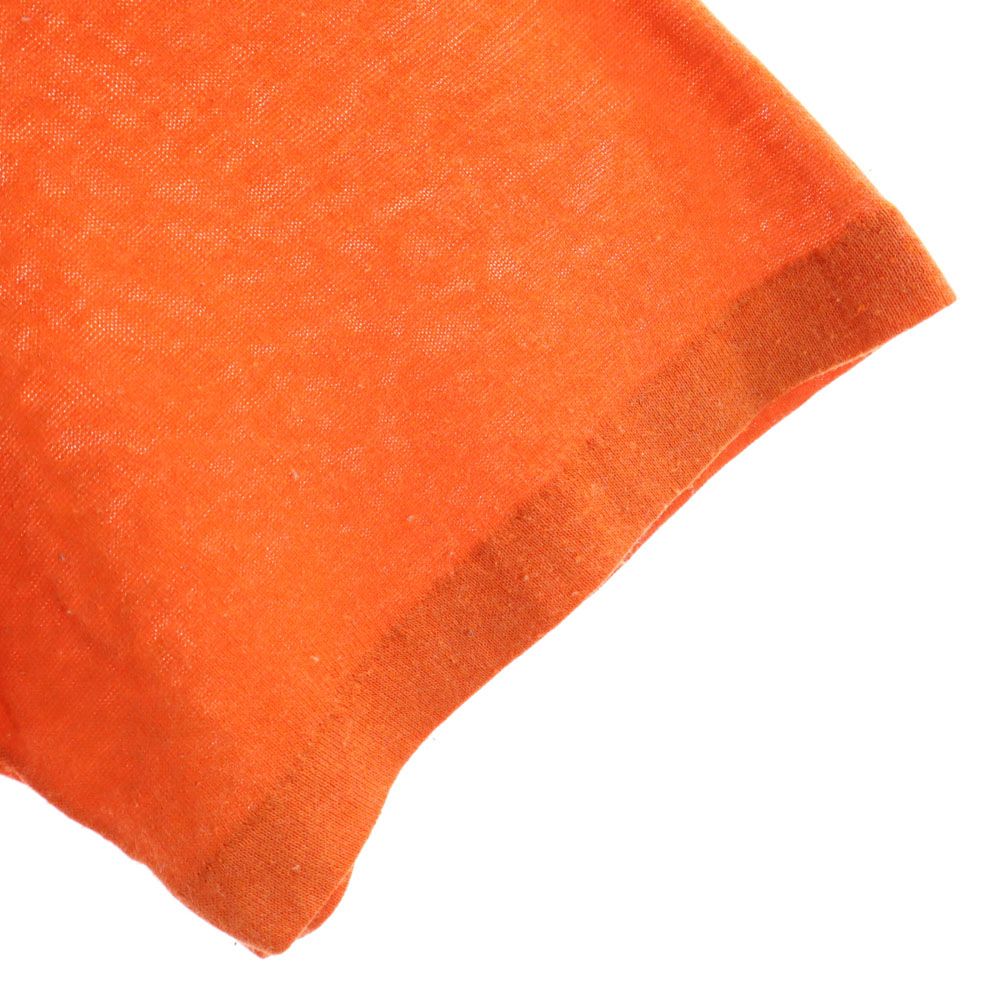 Champion チャンピオン 80s USA製 ヴィンテージ トリコタグ 半袖 Tシャツ L オレンジ メンズ