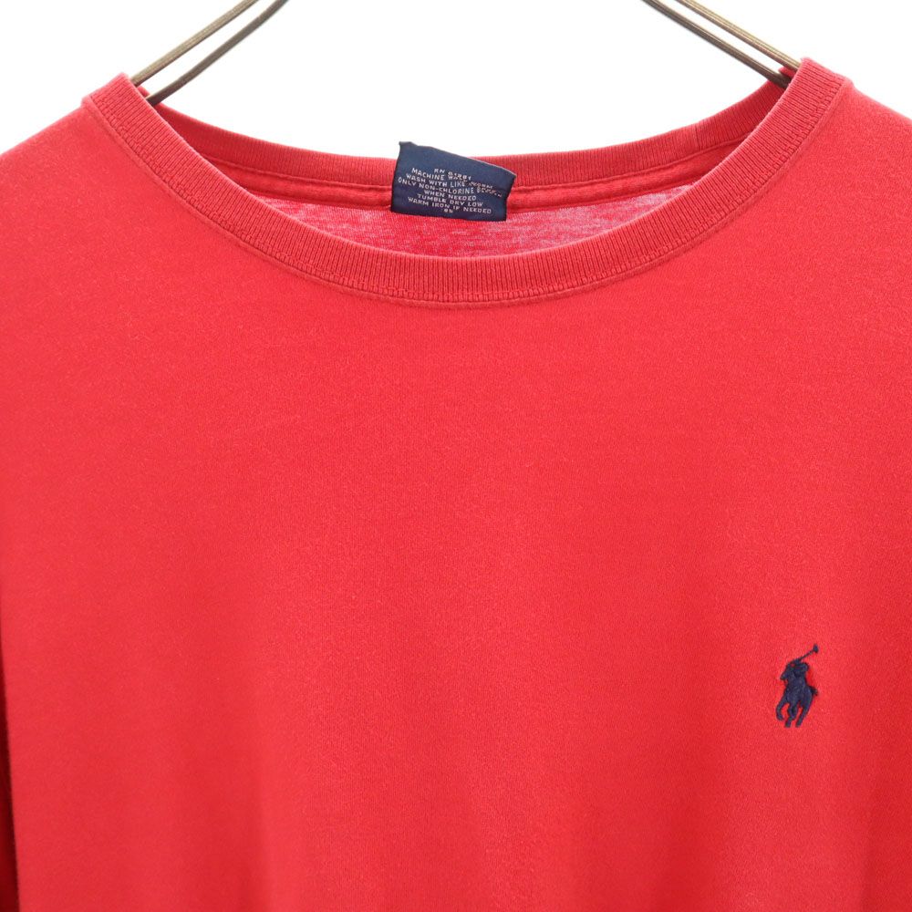 Polo by Ralph Lauren ポロバイラルフローレン 半袖 Tシャツ L レッド メンズ