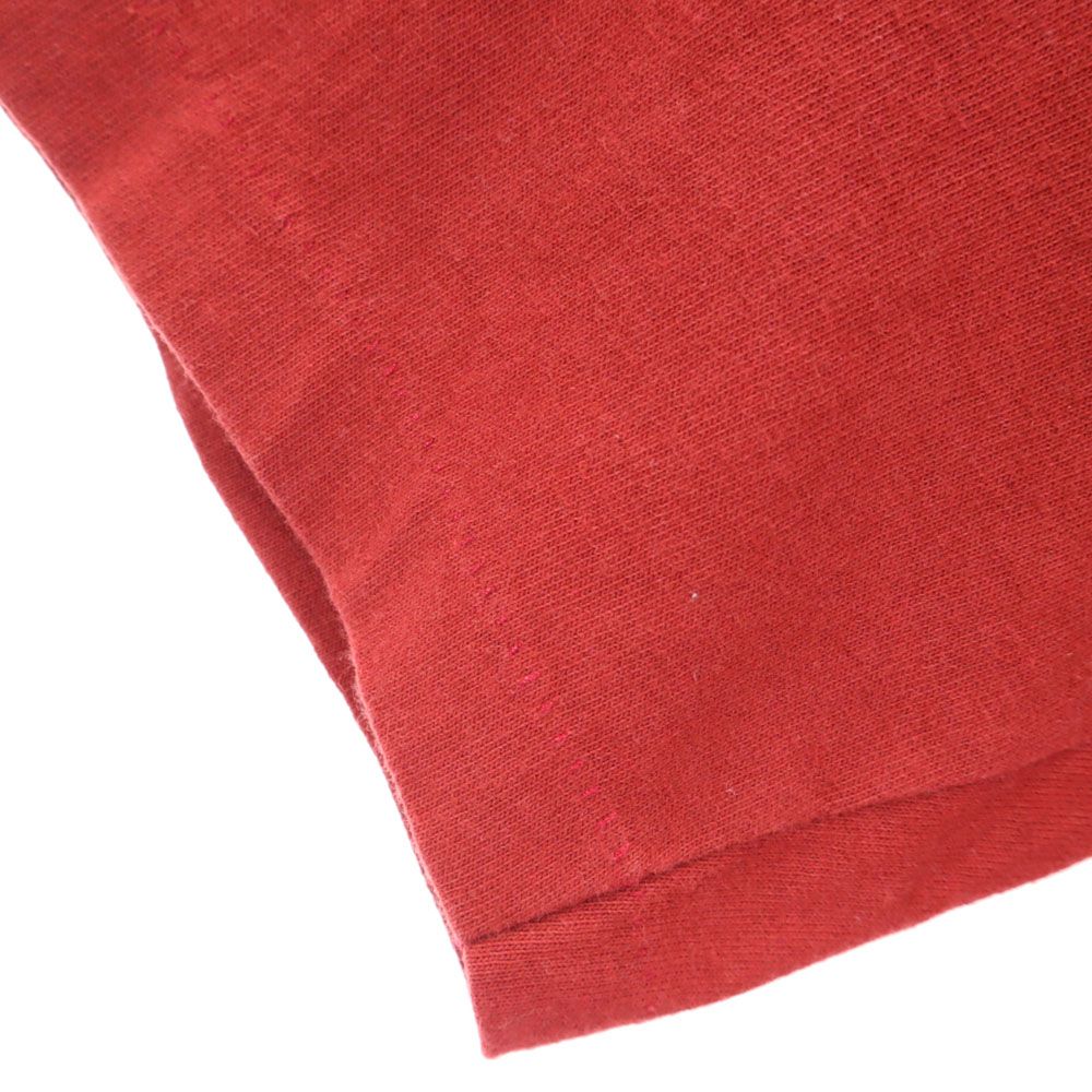 Twenty Five 90s USA製 オールド プリント 半袖 Tシャツ M レッド系 メンズ