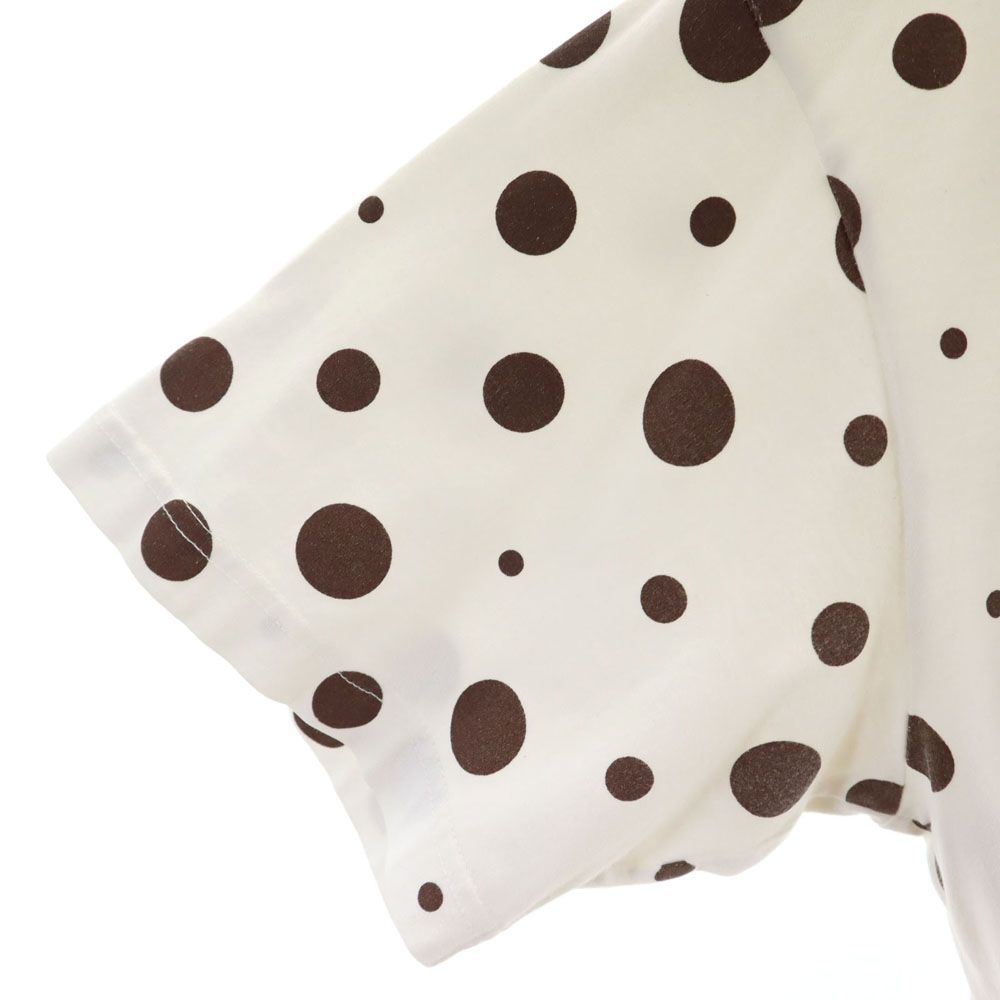 XLARGE エクストララージ ドット プリント 半袖 Tシャツ L ホワイト メンズ