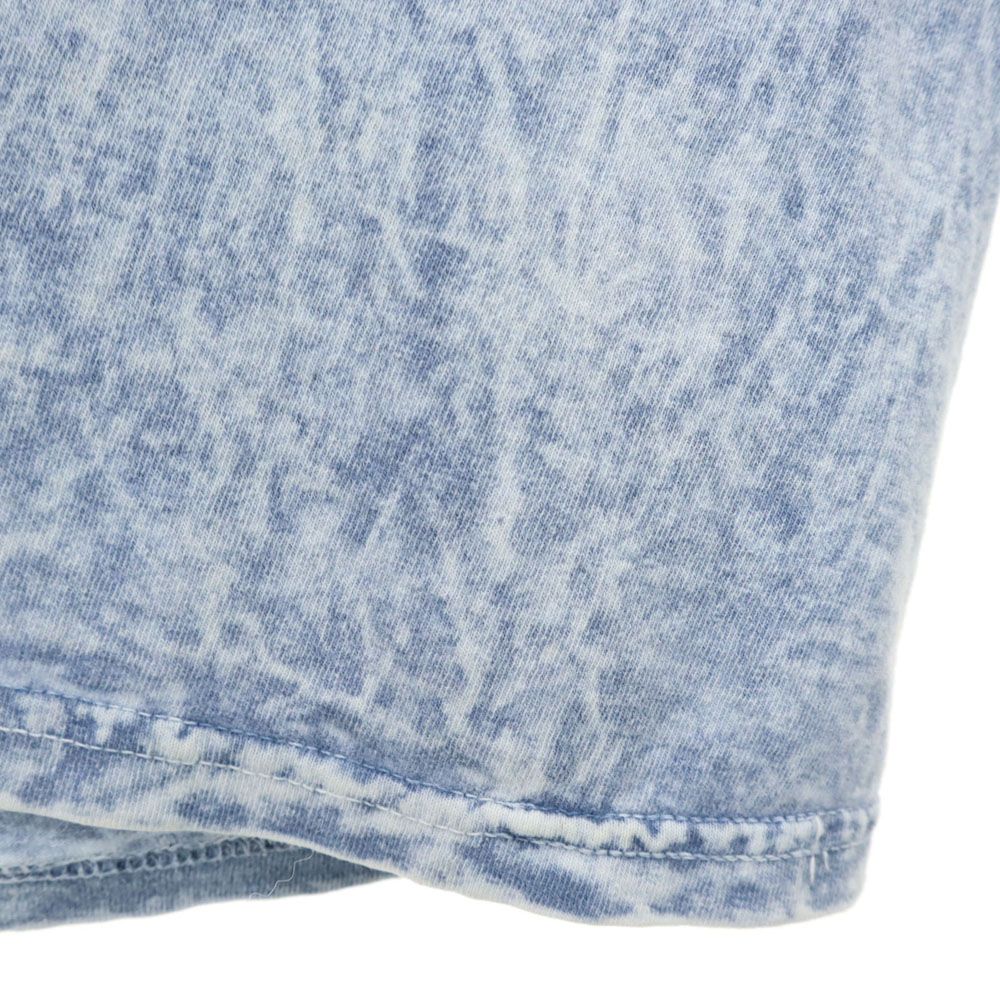 HARLEY DAVIDSON ハーレーダビッドソン プリント 半袖 Tシャツ L ブルー系 メンズ