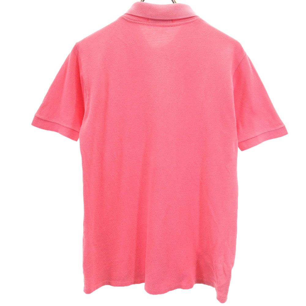 FRED PERRY フレッドペリー 90s オールド 半袖 ポロシャツ 38 ピンク系 鹿の子 メンズ