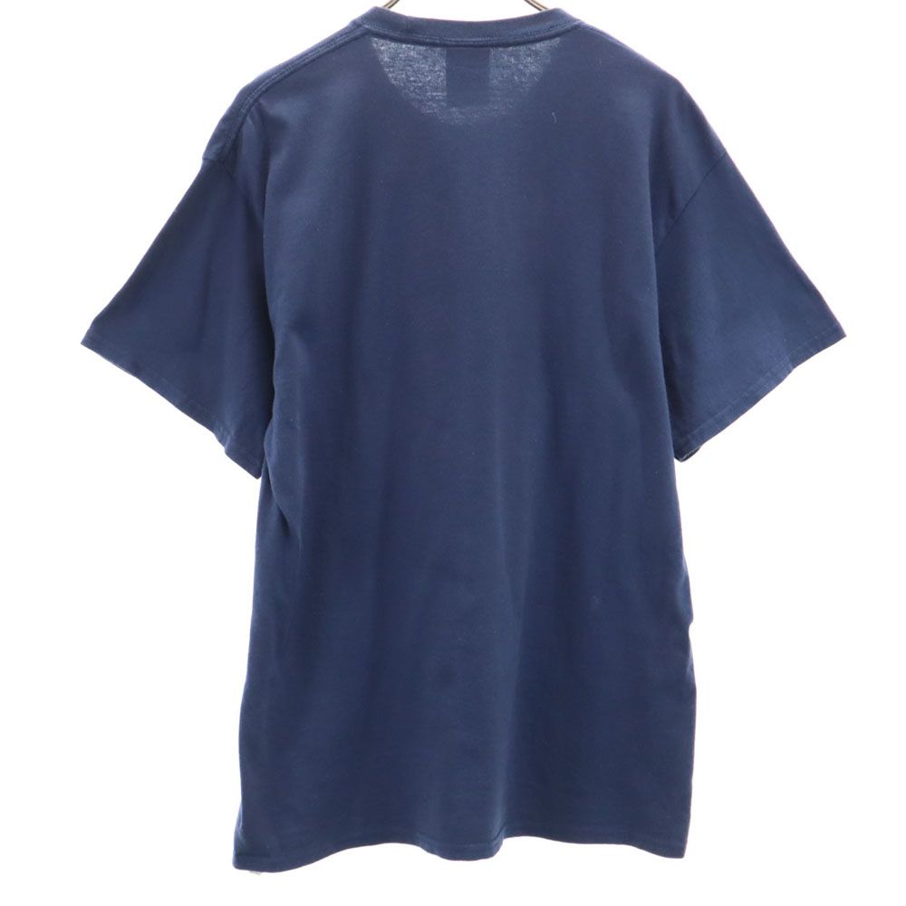 HUF ハフ プリント 半袖 Tシャツ L ネイビー系 メンズ