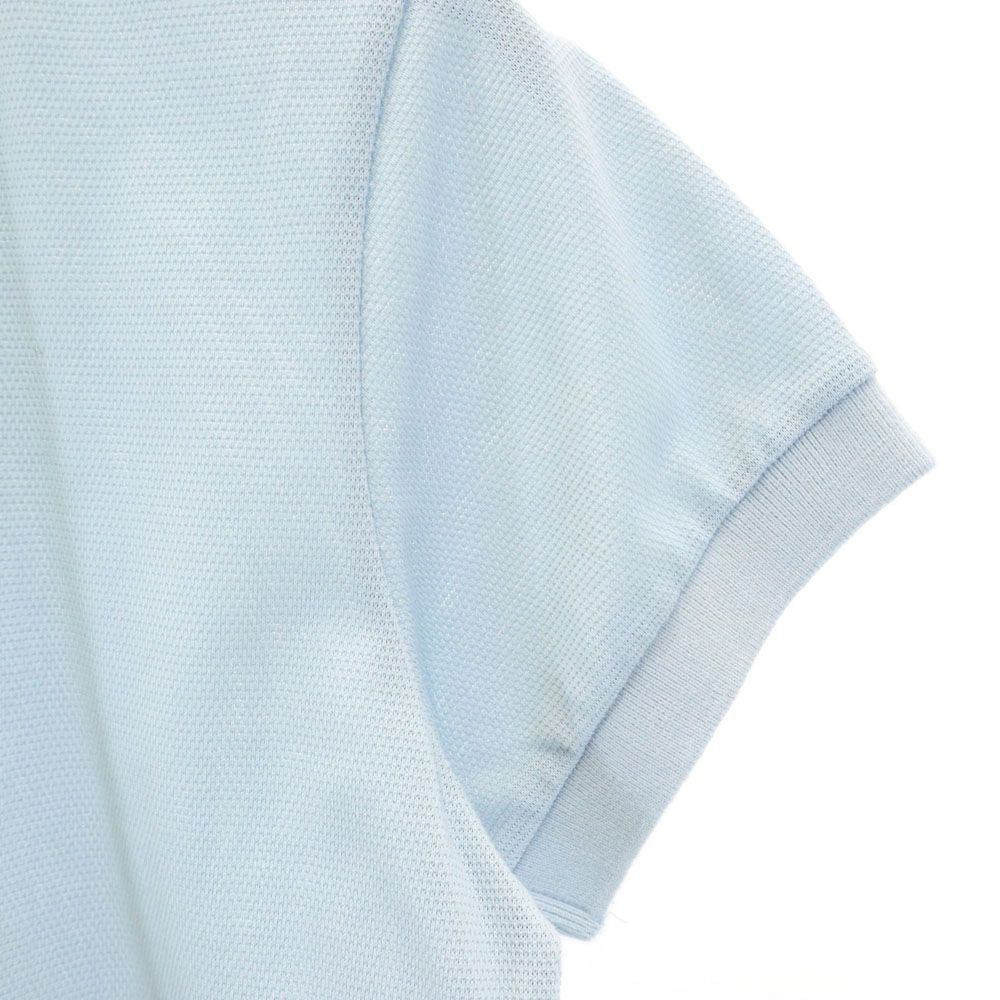 Jack Bunny!! ジャックバニー ゴルフ 半袖 ポロシャツ 2 ブルー系 鹿の子地 刺繍 レディース