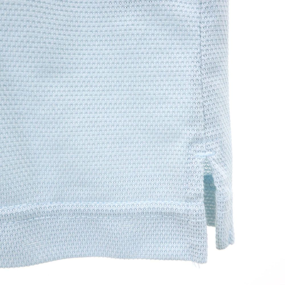 Jack Bunny!! ジャックバニー ゴルフ 半袖 ポロシャツ 2 ブルー系 鹿の子地 刺繍 レディース