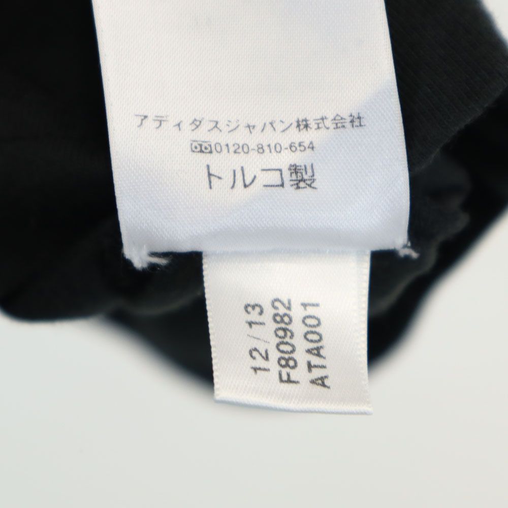 adidas アディダス 総柄 半袖 Tシャツ M ブラック系 メンズ