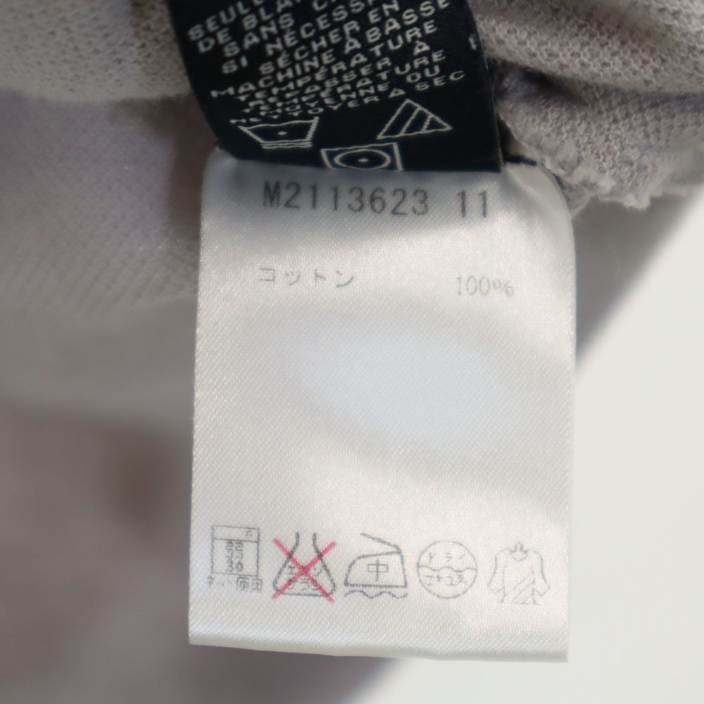 MARC BY MARC JACOBS マークバイマークジェイコブス 半袖 ポロシャツ XS グレー系 鹿の子 メンズ