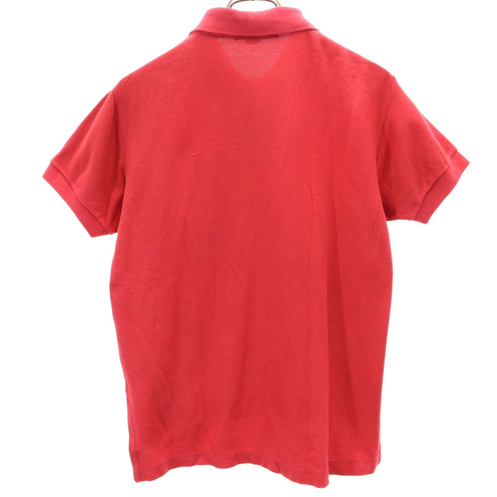 ポロバイラルフローレン 半袖 ポロシャツ S レッド系 Polo by Ralph Lauren 鹿の子 メンズ