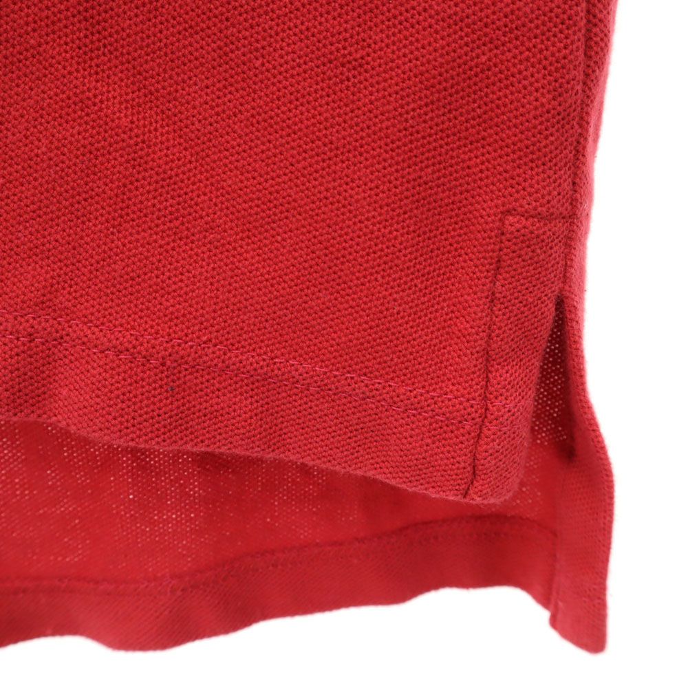 ポロバイラルフローレン 半袖 ポロシャツ S レッド系 Polo by Ralph Lauren 鹿の子 メンズ