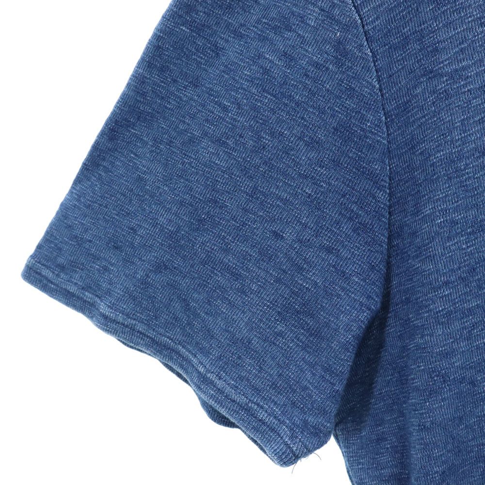 DENHAM デンハム 半袖 Tシャツ M ブルー メンズ