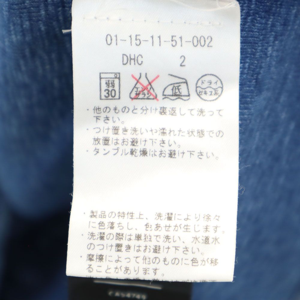 DENHAM デンハム 半袖 Tシャツ M ブルー メンズ
