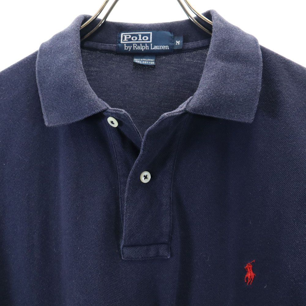 Polo by Ralph Lauren ポロバイラルフローレン 半袖 ポロシャツ M ネイビー メンズ