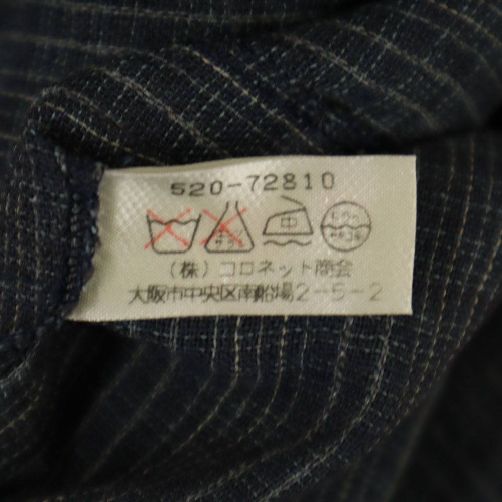 Chloe クロエ チェック 半袖 シャツ 40 グレー 肩パット レディース