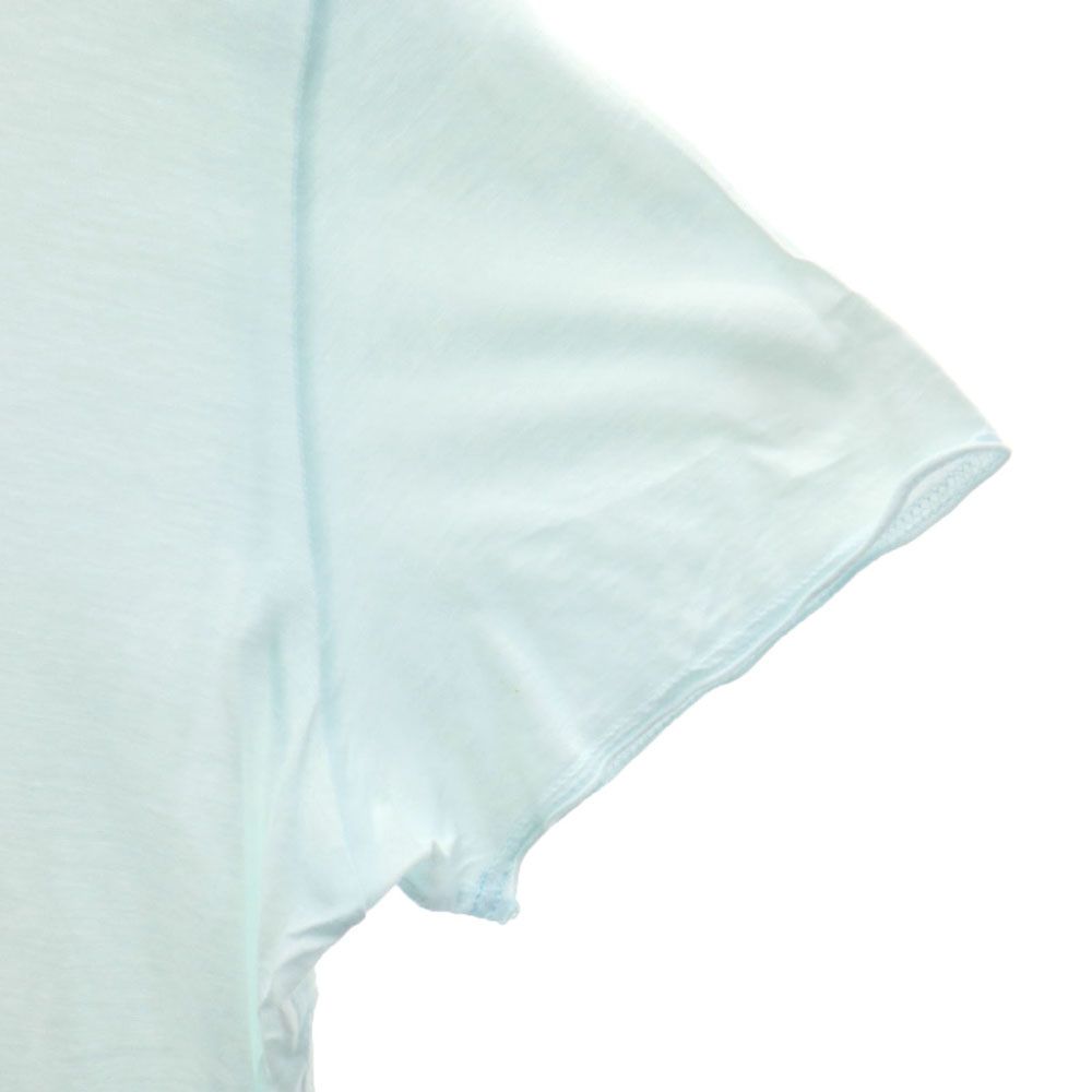 BOTTEGAVENETA ボッテガヴェネタ イタリア製 半袖 Tシャツ L 水色 レディース