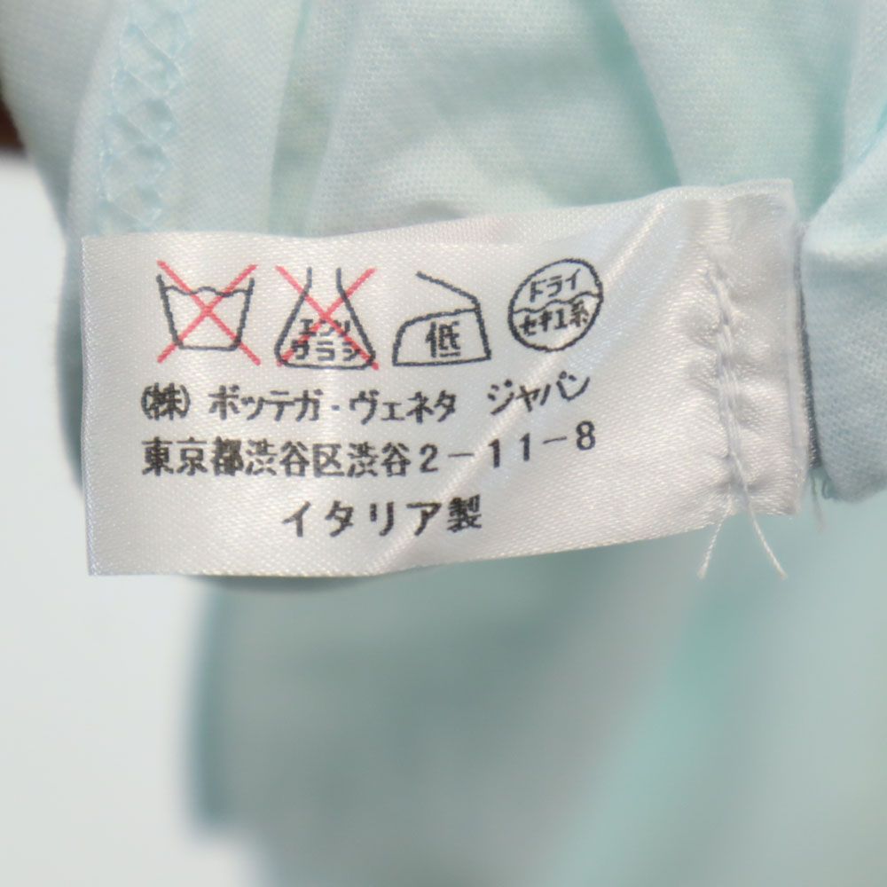 BOTTEGAVENETA ボッテガヴェネタ イタリア製 半袖 Tシャツ L 水色 レディース