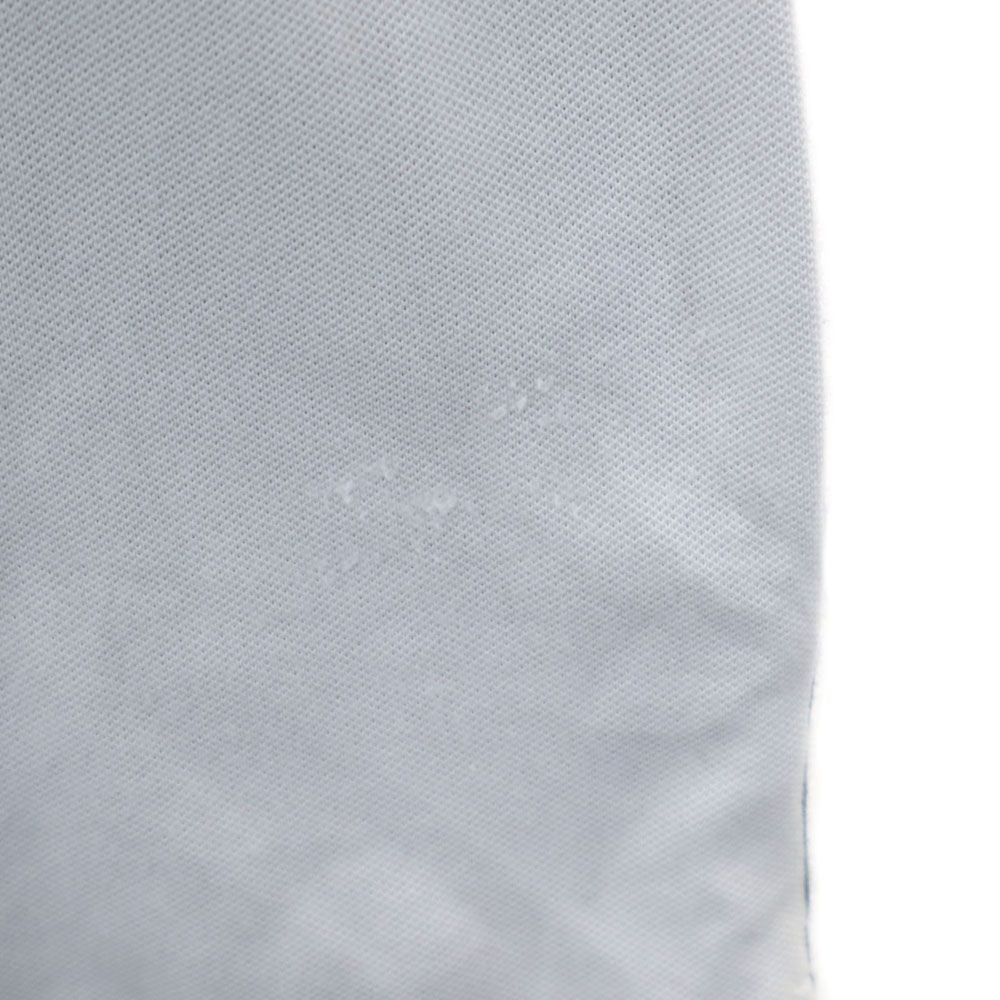 BEAMS GOLF ビームスゴルフ 日本製 半袖 鹿の子 ポロシャツ M ホワイト メンズ