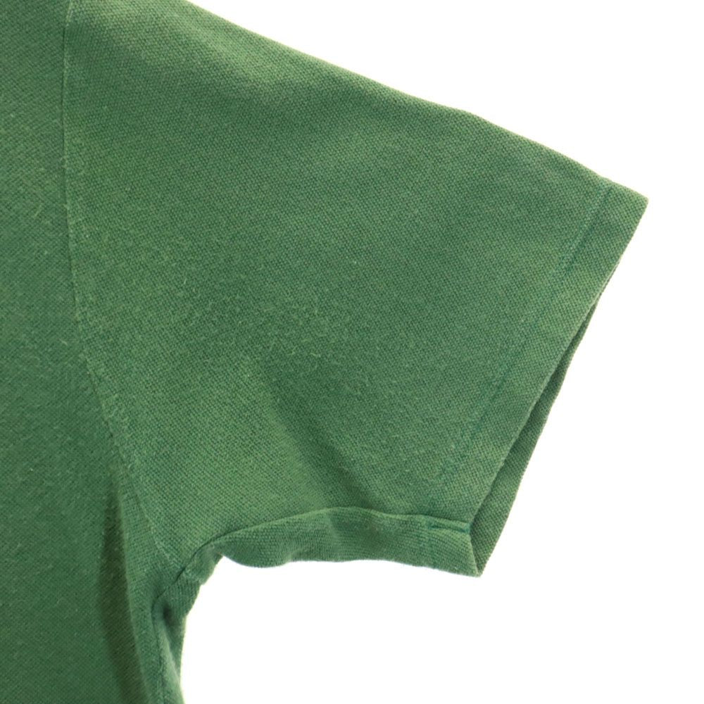 Burberrys バーバリーズ 90s 英国製 オールド 半袖 鹿の子 ポロシャツ L カーキ メンズ