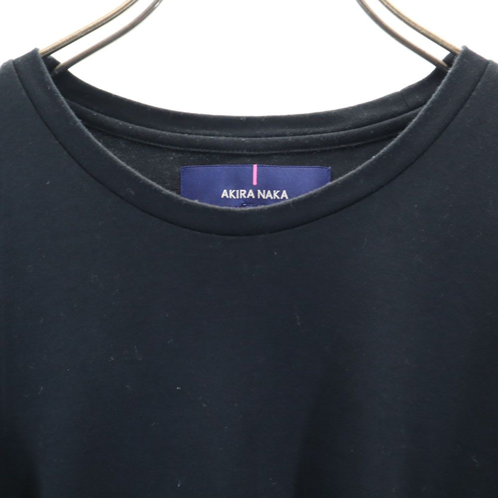AKIRANAKA アキラナカ カットソー チュニック 2 ブラック Tシャツ レディース