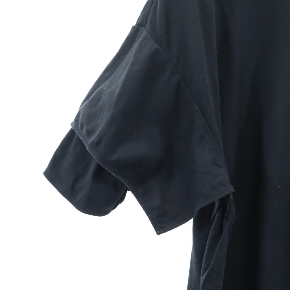 AKIRANAKA アキラナカ カットソー チュニック 2 ブラック Tシャツ レディース