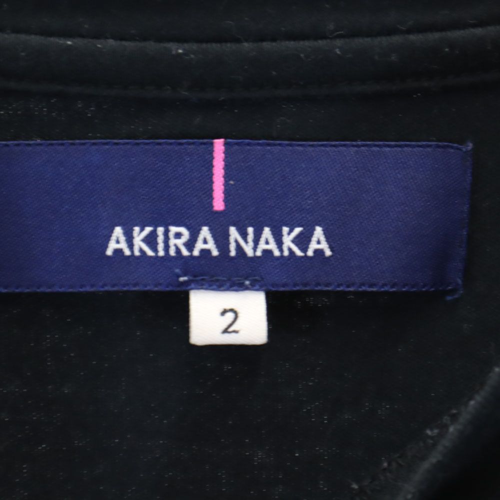 AKIRANAKA アキラナカ カットソー チュニック 2 ブラック Tシャツ レディース