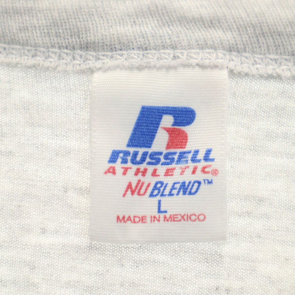 RUSSELL ATHLETIC ラッセルアスレチック プリント 半袖 Tシャツ L グレー系 メンズ