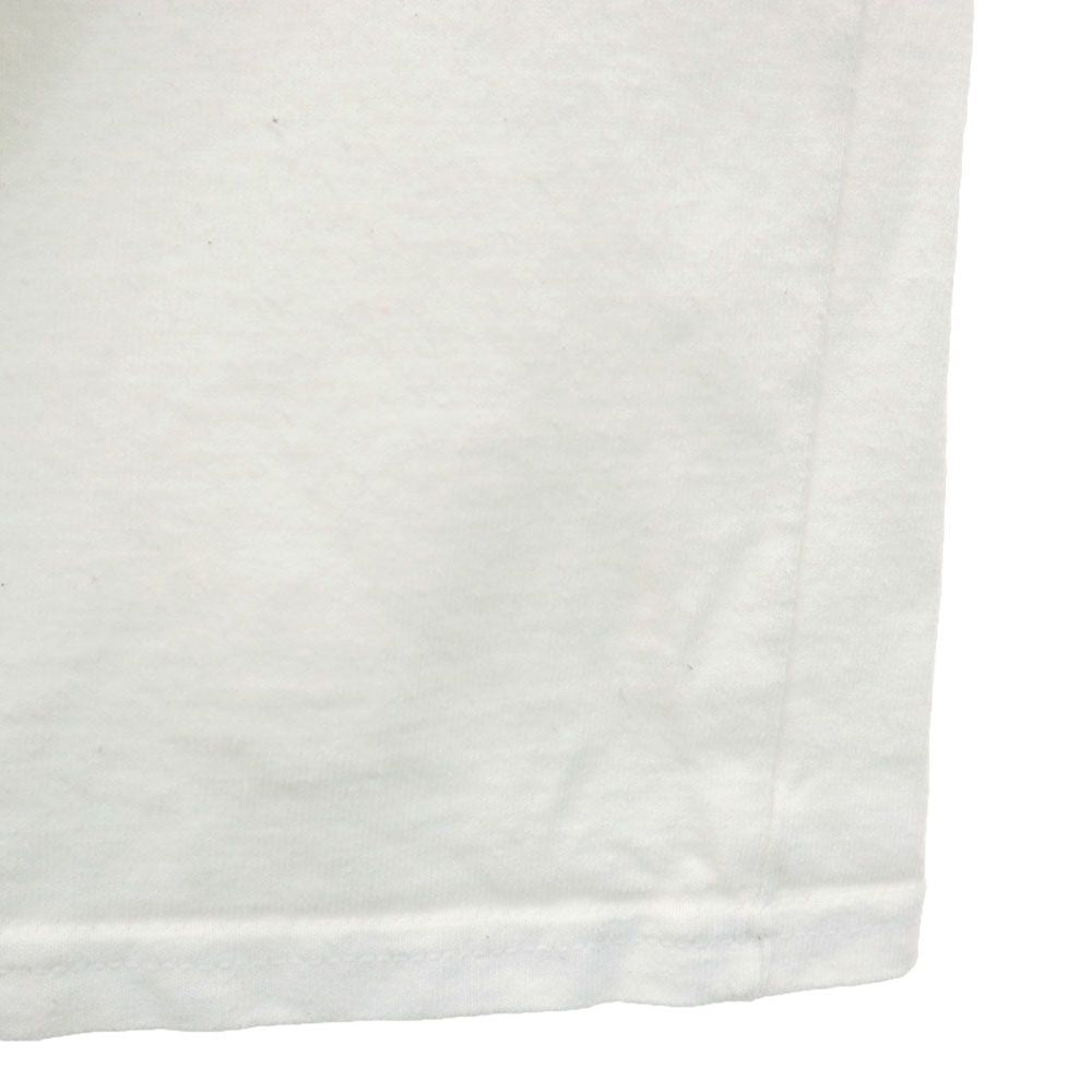 Champion チャンピオン プリント 半袖 Tシャツ S ホワイト メンズ