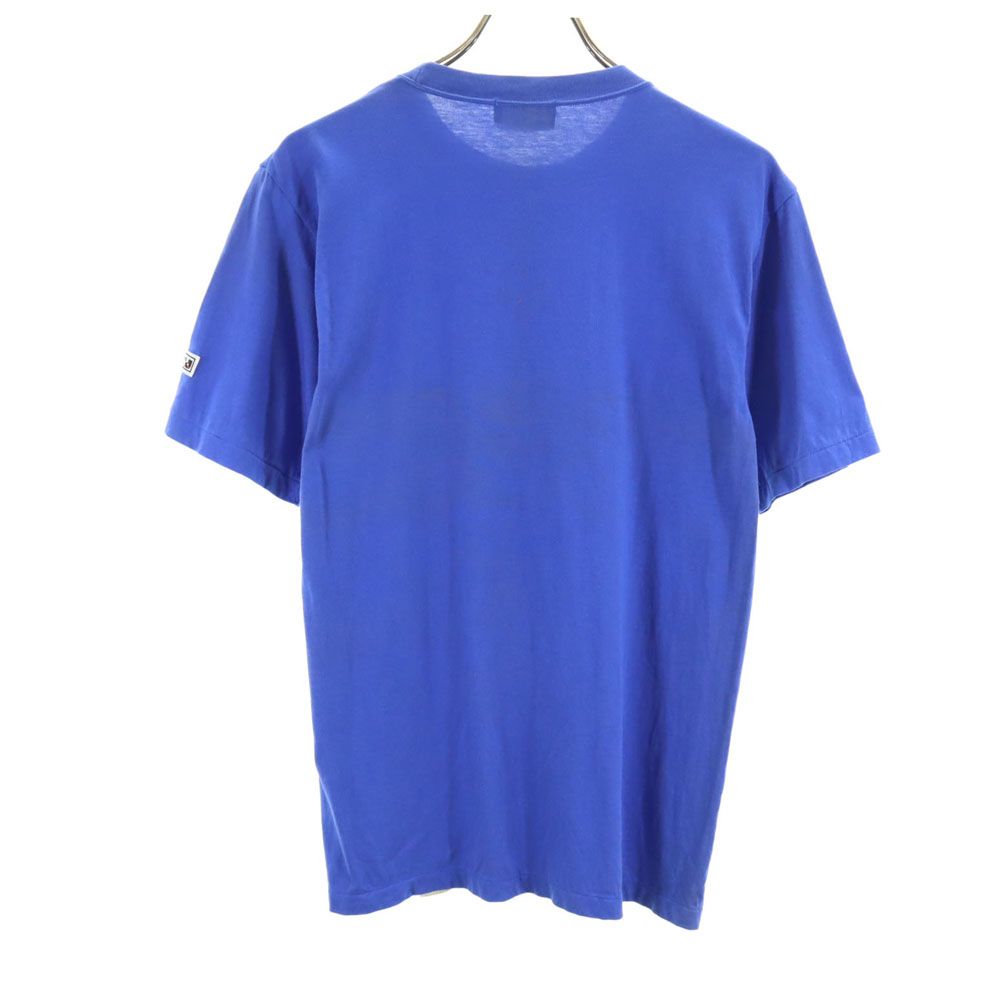 J.LEAGUE ジェイリーグ プリント サッカー 半袖 Tシャツ M ブルー メンズ