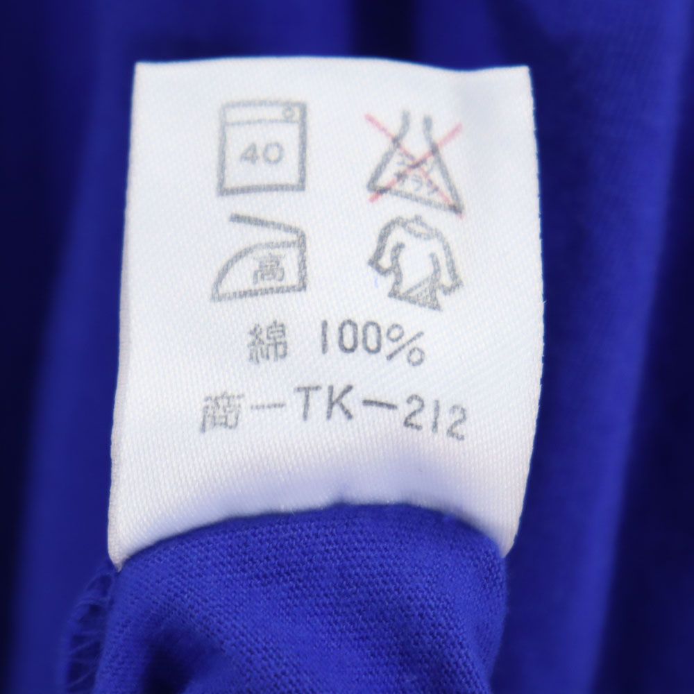 YOKOHAMA MARINOS CLUB ヨコハママリノスクラブ バックプリント サッカー 半袖 Tシャツ LL ブルー メンズ