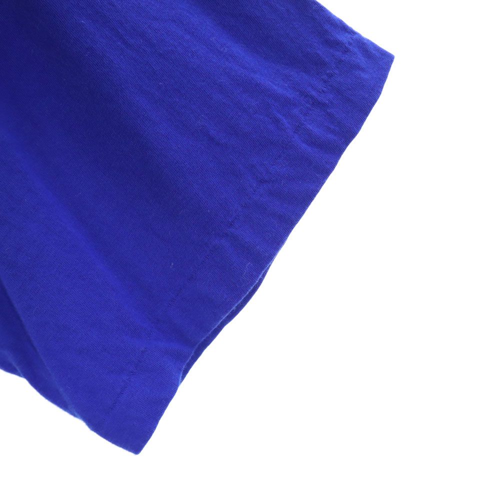 YOKOHAMA MARINOS CLUB ヨコハママリノスクラブ バックプリント サッカー 半袖 Tシャツ LL ブルー メンズ