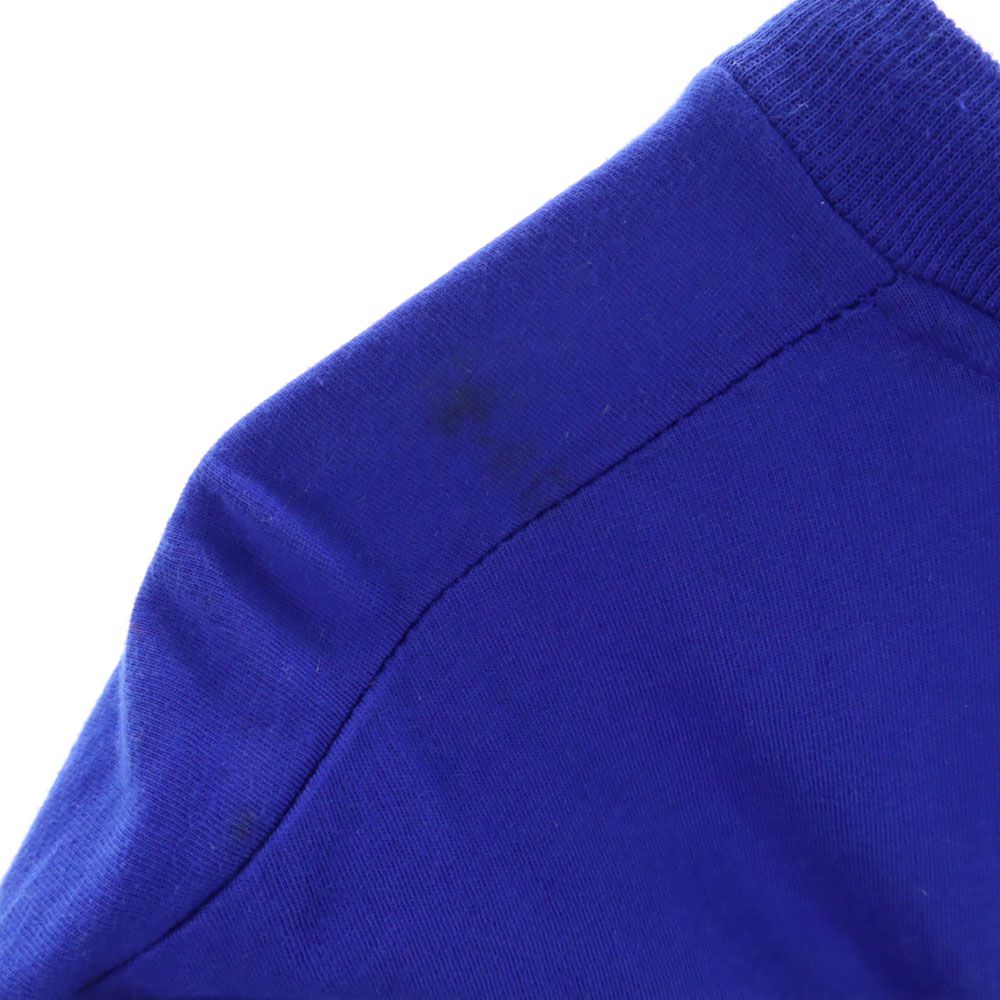 YOKOHAMA MARINOS CLUB ヨコハママリノスクラブ バックプリント サッカー 半袖 Tシャツ LL ブルー メンズ